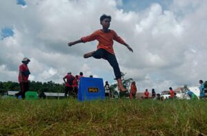 Seleksi O2SN Kecamatan Sakra, 158 Peserta Tk. SDN, MI se-Kecamatan Diadakan Kanit UPTD Kecamatan Sakra