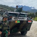 TNI Memperkuat Pengamanan di PT Freeport Pasca Serangan KKB, Panser Anoa Disiagakan